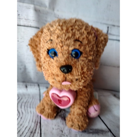 Cabbage Patch Kids Adoptimals Labradoodle Puppy Dog Plush barking locket works - Picture 2 of 7